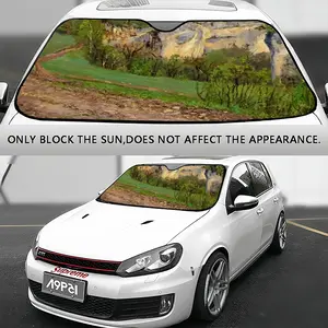 Mountain Canyon Car Windshield Sunshade