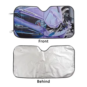 Mclaren 720S Crash Car Windshield Sunshade