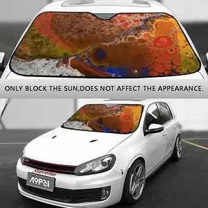 Tropical Fish Car Windshield Sunshade