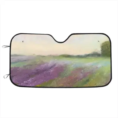 Lavender Field Car Windshield Sunshade