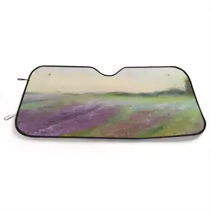 Lavender Field Car Windshield Sunshade