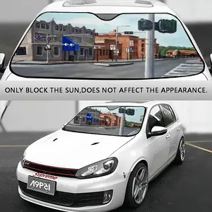 #9Th And Q Barrys Tavern Car Windshield Sunshade