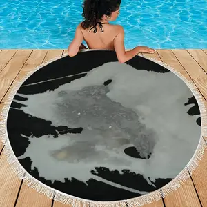 Spirit Sea Creature Round Beach Towels