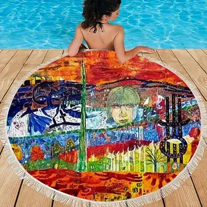 73 Round Beach Towels