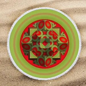 Observatiore Round Beach Towels