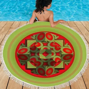 Observatiore Round Beach Towels