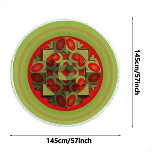 Observatiore Round Beach Towels