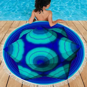 Nautilus Round Beach Towels