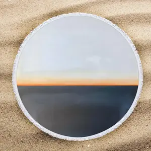 Untitled 22R Round Beach Towels