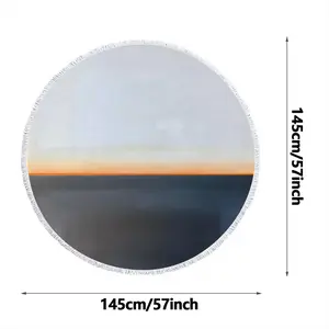 Untitled 22R Round Beach Towels