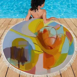 Temper Round Beach Towels