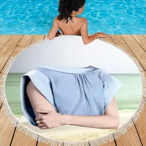 Matron Of The Coast Round Beach Towels