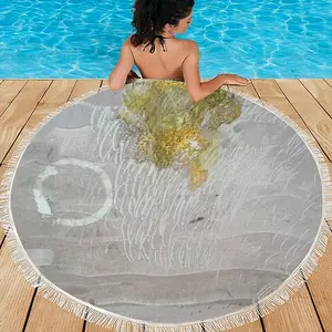 Rainy Day Round Beach Towels