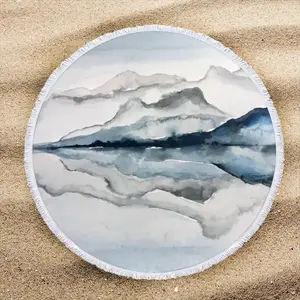 Clarity Round Beach Towels