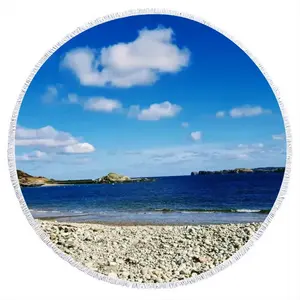 Talmine Sutherland Round Beach Towels