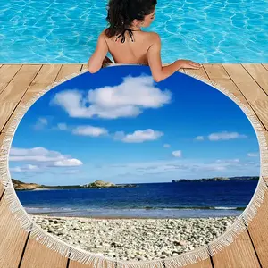 Talmine Sutherland Round Beach Towels