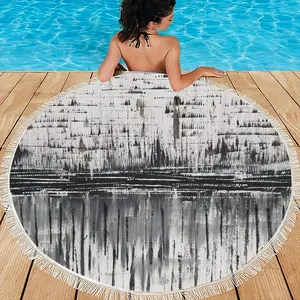 Denki Round Beach Towels