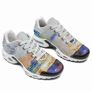 Men Mixed Media White Air TN-1 Running Shoes