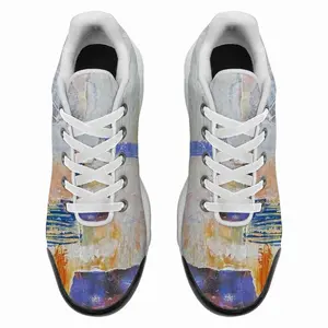 Men Mixed Media White Air TN-1 Running Shoes