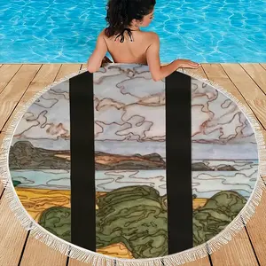 Sea Ranch 4 Round Beach Towels