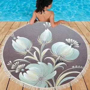 Purity Round Beach Towels