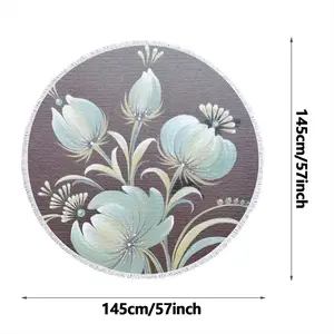 Purity Round Beach Towels