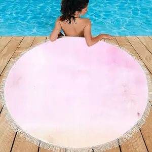 Tender Horizon Round Beach Towels