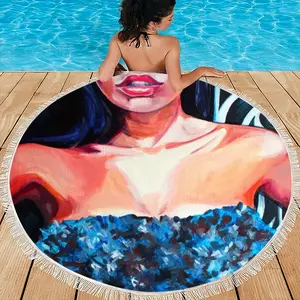 Swimming Costume Round Beach Towels