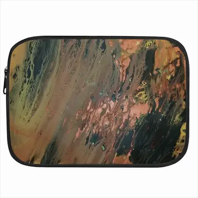 Bronze Abstraction Notebook Laptop Bag