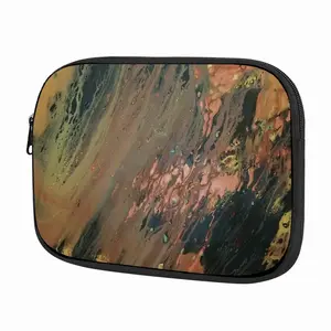 Bronze Abstraction Notebook Laptop Bag