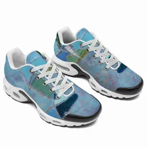 Men Blue And Turquoise Air TN-1 Running Shoes