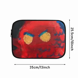 Derrida Bird Notebook Laptop Bag