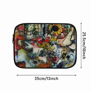 Postcard Notebook Laptop Bag