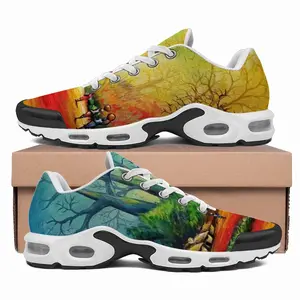 Men Landscape African Village Scene Air TN-1 Running Shoes