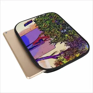 Santorini Trees In Oia Notebook Laptop Bag