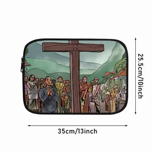 Cross Of Faith Notebook Laptop Bag