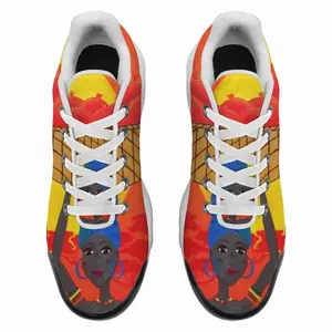 Men Girl With Pomegranates Girl Women Africa Tanzania Namibia Red Air TN-1 Running Shoes