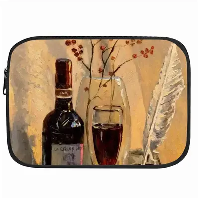 Still Life With Wine Notebook Laptop Bag