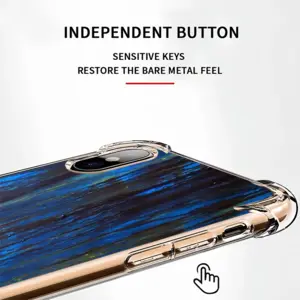 Deepacific iPhone X Phone Case (Silicone)