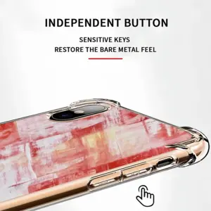 Unstoppable Fire iPhone X Phone Case (Silicone)