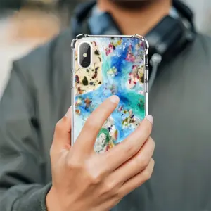 Islands #6 iPhone X Phone Case (Silicone)