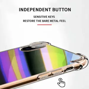 Invisible iPhone X Phone Case (Silicone)