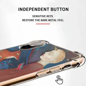 Confrontation iPhone X Phone Case (Silicone)