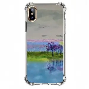 Reflections iPhone X Phone Case (Silicone)