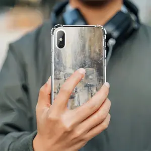 Snowy Day iPhone X Phone Case (Silicone)