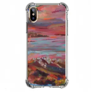 Red Skies iPhone X Phone Case (Silicone)