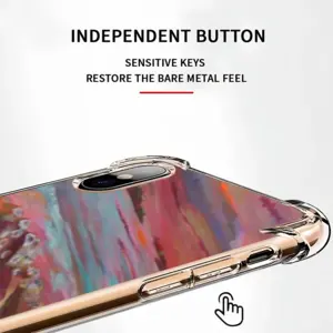 Red Skies iPhone X Phone Case (Silicone)