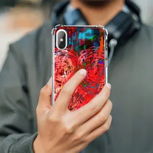 Whirlwind iPhone X Phone Case (Silicone)