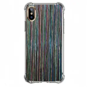 Lines #1 iPhone X Phone Case (Silicone)