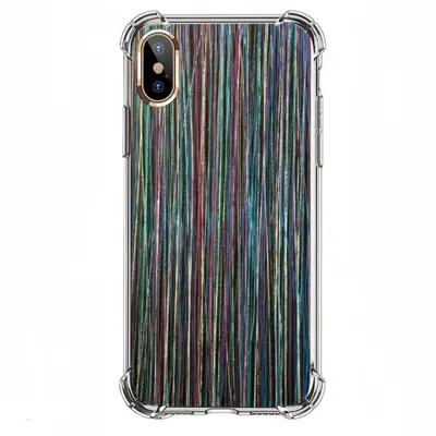 Lines #1 iPhone X Phone Case (Silicone)